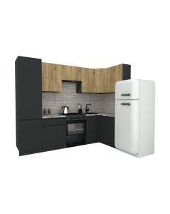 Кухонный гарнитур ВерсоМебель Эко-7 1.2x2.6 правая Версомебель