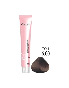 Крем-краска для волос Sergio Professional Color&Blonde 6.00 Sergio professional