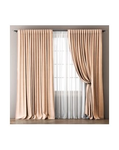 Комплект штор Омма 480x240 с подхватами Pasionaria