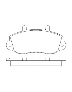 Тормозные колодки Patron PBP1292 Патрон
