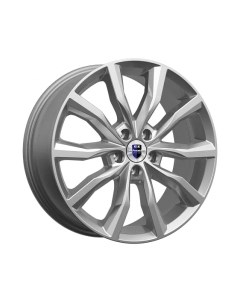 Литой диск K&K Портер 18x7.5" 5x114.3мм DIA 67.1мм ET 45мм Дарк платинум K&k