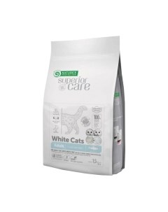 Сухой корм для кошек Nature's Protection White Cat Grain Free сельдь / NPSC47630 Nature's protection