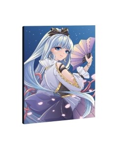 Набор алмазной вышивки Школа талантов Девушка с веером / 9448789