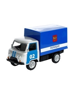 Масштабная модель автомобиля Автоград УАЗ 452. Полиция 1501-224 / 9318111