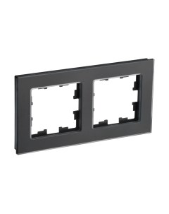 Рамка для выключателей и розеток IEK Brite BR-M22-G-31-K02 Iek