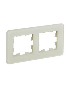 Рамка для выключателей и розеток IEK Brite BR-M22-G-41-K98 Iek