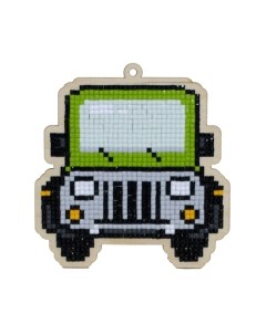 Набор алмазной вышивки Джип / WWP274 Wizardi