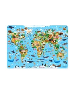 Пазл Геодом Мир. Животные и растения / 2265