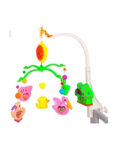 Мобиль на кроватку Крошка Я Пряничный домик. Птички погремушки / 2810184 Крошка я