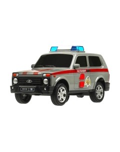 Автомобиль игрушечный Технопарк Lada 4x4 Urban Росгвардия / URBANBLACK-20PLROS-GY