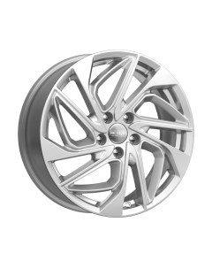 Литой диск КС883 Geely Atlas 18x7" 5x114.3мм DIA 60.1мм ET 45мм Сильвер K&k