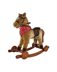 Качалка-каталка Fandango Лошадка с колесами / GS2021W/JR612W Pituso