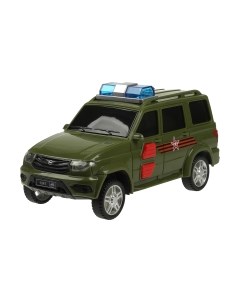 Автомобиль игрушечный Технопарк Uaz Патриот / PATRIOTBLACK-15PLARR-GN