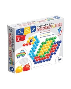 Развивающая игрушка Десятое королевство Мозаика с крупными фишками / 1537