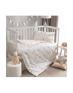 Комплект постельный для малышей Perina Fancy Zoo / F3-02.0