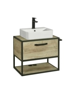 Тумба с умывальником Акватон Лофт Фабрик 65