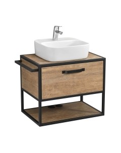 Тумба с умывальником Акватон Лофт Фабрик 65