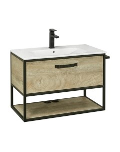 Тумба с умывальником Акватон Лофт Ф 80