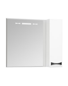 Шкаф с зеркалом для ванной Диор 80 Акватон