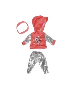 Набор аксессуаров для куклы Карапуз Одежда на плечиках в пакете / OTFY-ML-RU