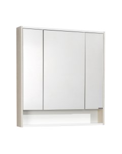 Шкаф с зеркалом для ванной Акватон Рико 80