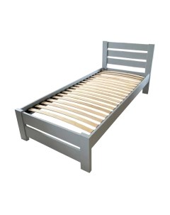 Полуторная кровать БАМА Массив Палермо 120x200 ольха Бама массив