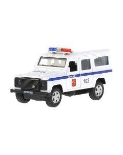 Автомобиль игрушечный Технопарк Land Rover Defender. Полиция / DEFENDER-12POL-WH