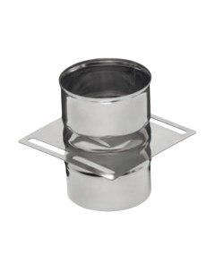 Площадка монтажная для труб Ferrum 430/0.8мм Ф115 / f5503