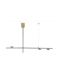 Потолочный светильник Mirastyle SX-20627/3 BK+YB