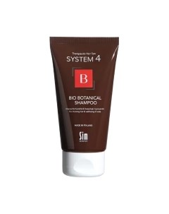Шампунь для волос System 4 Bio Botanical Shampoo Против выпадения волос System 4