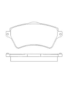 Тормозные колодки Patron PBP1473 Патрон