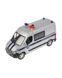Автомобиль игрушечный Технопарк Renault Master Полиция / MASTER-14SLPOL-SR