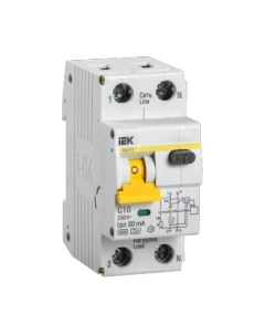 Дифференциальный автомат IEK АВДТ 32 C10 / MAD22-5-010-C-30 Iek