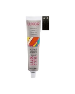 Крем-краска для волос Luxor Professional Luxcolor 6.12 Luxor professional