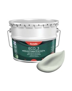 Краска Eco 3 Wash and Clean Pinnattu / F-08-1-9-LG168 Finntella