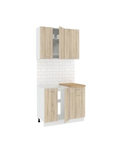 Кухонный гарнитур Кортекс-мебель Корнелия Лира-лайт 1м