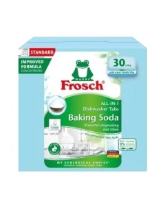 Таблетки для посудомоечных машин Frosch All in One Soda