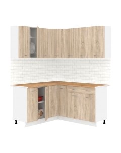 Кухонный гарнитур Кортекс-мебель Корнелия Лира 1.5x1.7