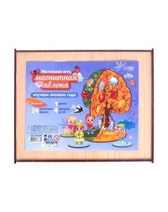 Развивающий игровой набор Лесная мастерская Магнитная яблоня / 4276383