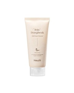 Пенка для умывания Neulii Jeju Dongbeak Mild Foam Cleanser С экстрактом камелии
