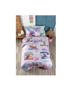Комплект постельного белья DO&CO Ranforce Cute Cats / 12175 Do&co