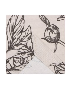 Дорожка на стол Black Flowers / 10283364 Этель