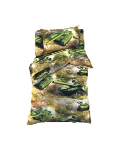 Комплект постельного белья Этель Танки / 1317329