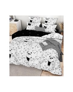 Комплект постельного белья Гамми Стандарт Евро / 70829-1+70830-1 Ночь нежна