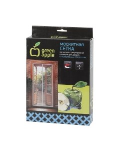 Москитная сетка на дверь Регулируемая / Б0032055 Green apple