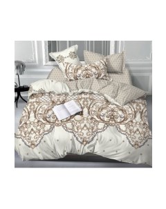 Комплект постельного белья №810-9 LYF A/B (K) 2.0 с европростыней Luxor