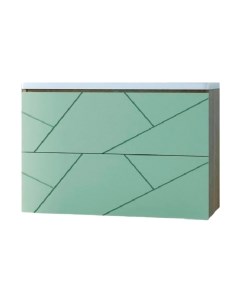 Тумба под умывальник Бриклаер Кристалл 80