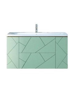 Тумба под умывальник Бриклаер Кристалл 100