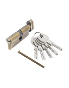 Цилиндровый механизм замка Стандарт Max 80 (40x40В) AB перф. ключ/верт.