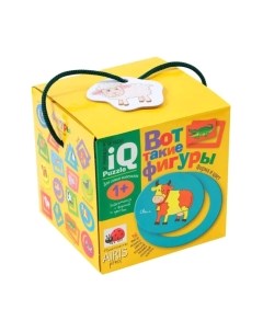 Развивающая игра Айрис-пресс Вот такие фигуры. Вкладыши для самых маленьких / 29433